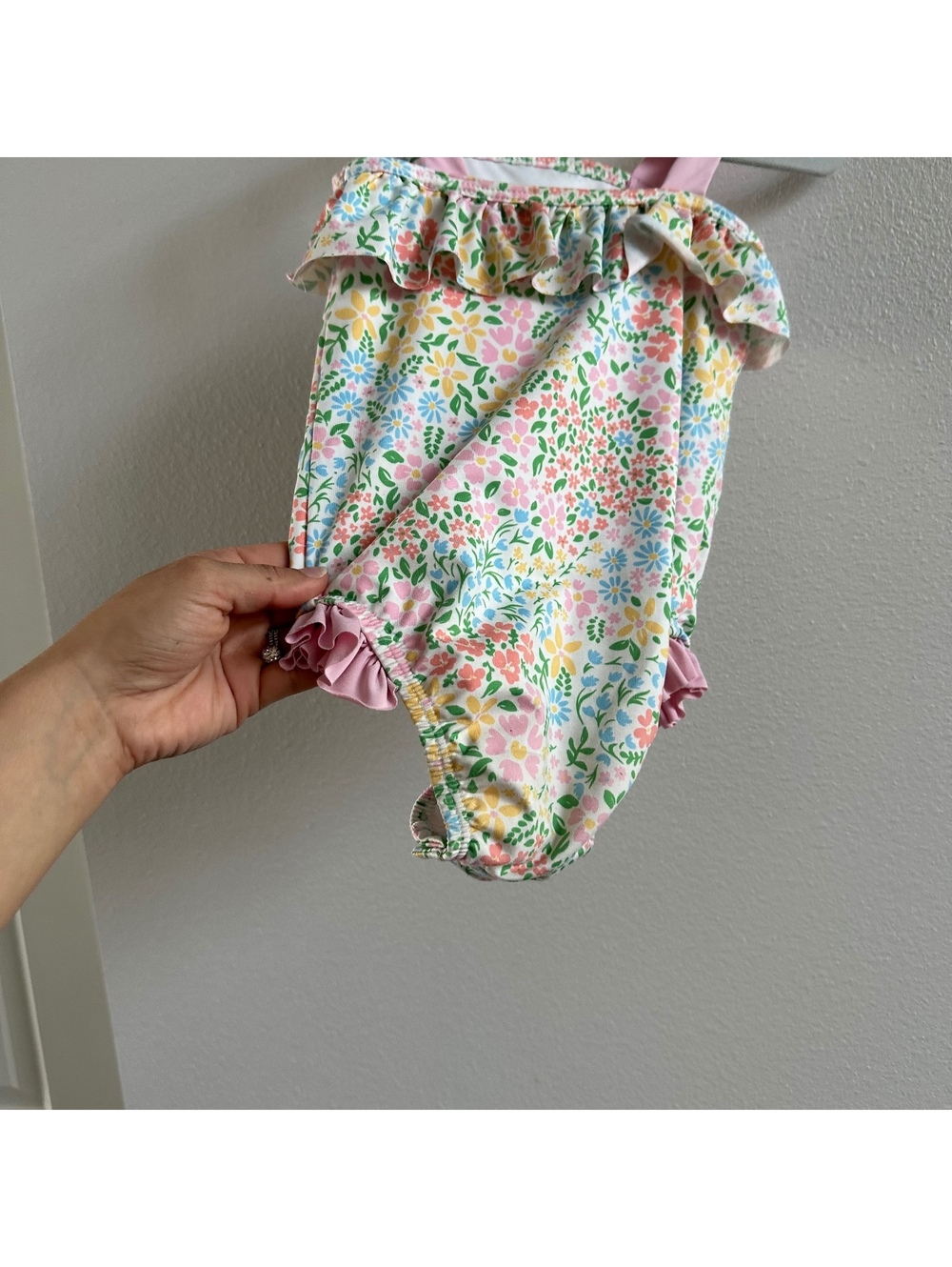 James and Lottie Ruffled One Piece Swimsuit size 3T - Picture 4 of 8